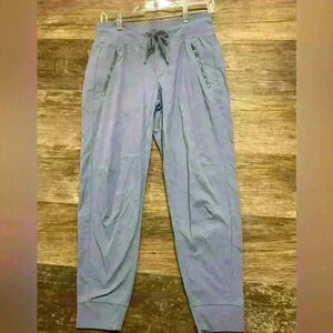 Athleta Light Blue Track Joggers